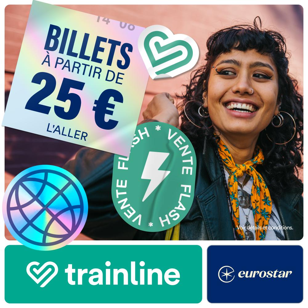 R&eacute;server un trajet sur Trainline