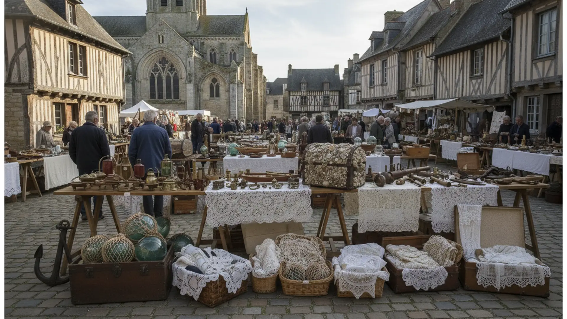 Brocantes et vide-greniers en Normandie les 19 et 20 septembre 2026 : le centre-ville de Cherbourg envahi pendant deux jours