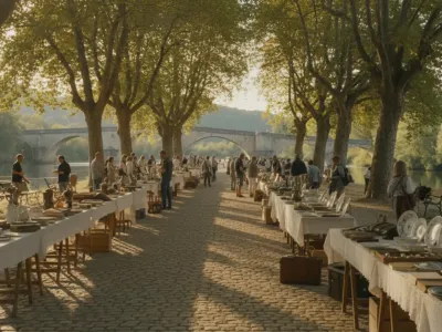 Brocantes et vide-greniers en Occitanie les 19 et 20 septembre 2026 : la foire d'automne de L'Isle-de-Noé ferme la saison, 300 stands