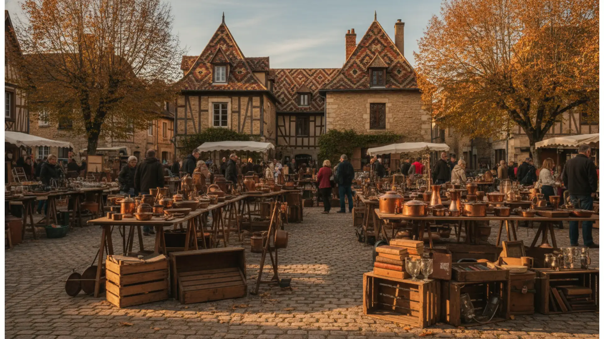 Brocantes et vide-greniers en Bourgogne-Franche-Comté les 17 et 18 octobre 2026 : 13 000 visiteurs à Diges pour la Fête de la Châtaigne