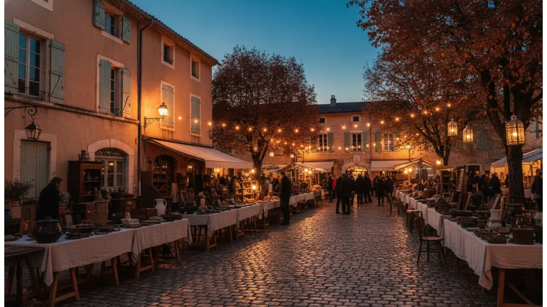 Brocantes et vide-greniers en Provence-Alpes-Côte d'Azur les 24 et 25 octobre 2026 : Lourmarin ouvre deux jours son salon d'antiquaires