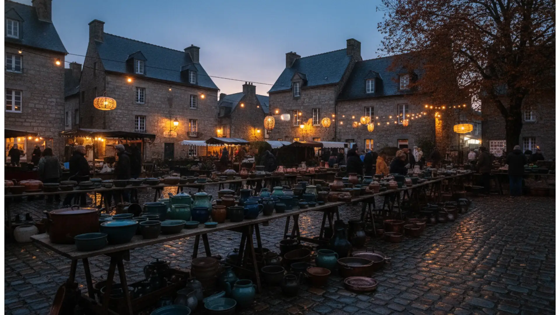 Brocantes et vide-greniers en Bretagne les 24 et 25 octobre 2026 : le port de Dahouët clôt sa saison de chine, de 9 h à 19 h