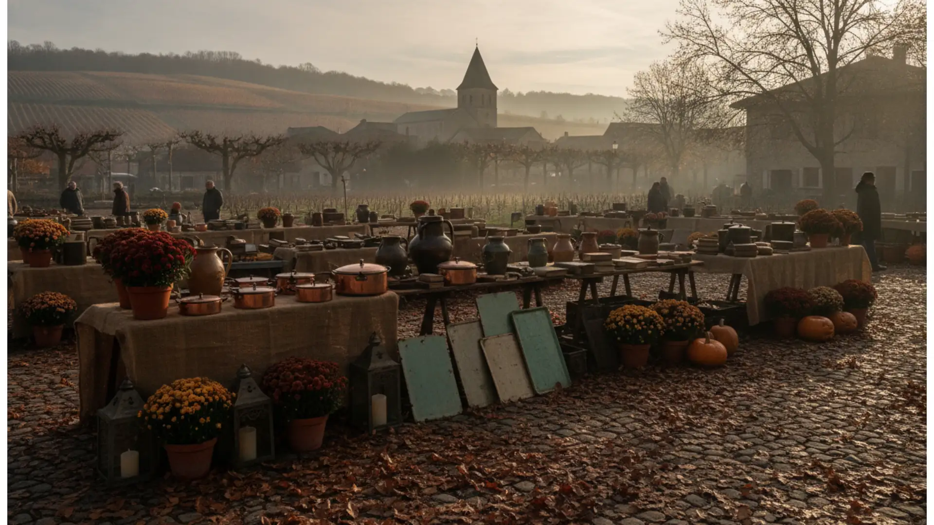Flea markets and antique fairs in Burgundy-Franche-Comté on October 31 and November 1, 2026: Belfort's flea market opens at 7 a.m.