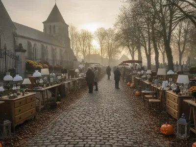 Flea markets and antique fairs in France, 31 October–1 November 2026: Saint-Amand-Montrond opens at 6.30 a.m. under 4,000 m² of roof