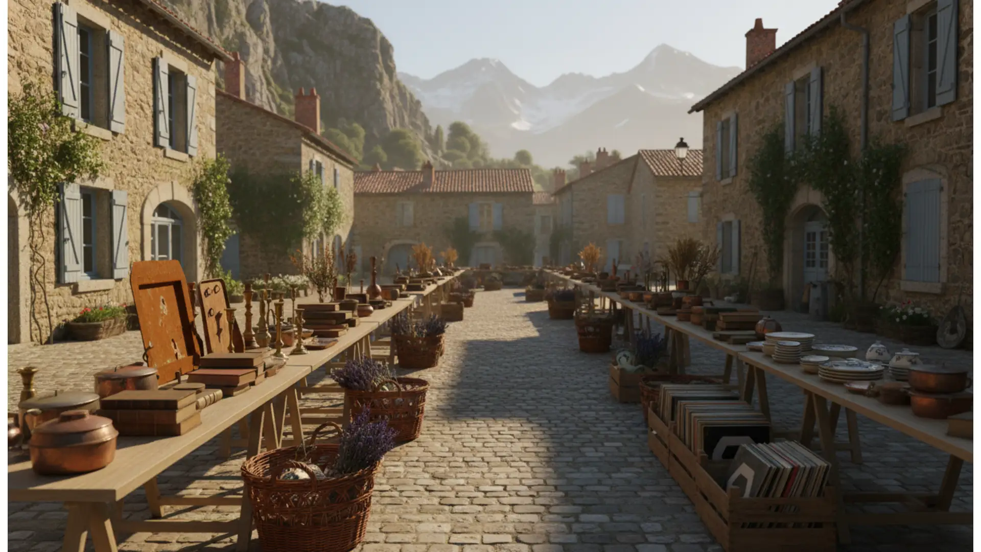 Auvergne-Rhône-Alpes flea markets, Ascension weekend: Yufrip Lyon, Chilhac, Albertville
