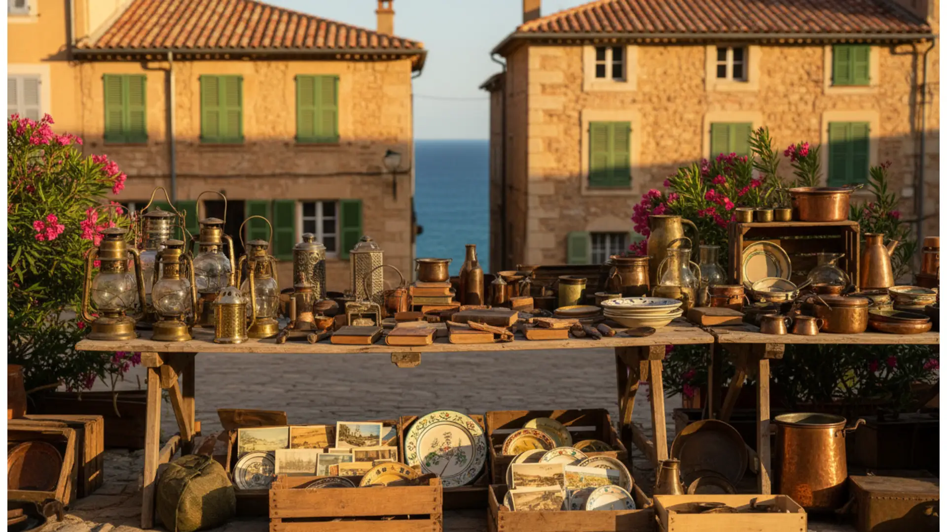 Olmeto, Place Saint-Nicolas, Aregno: Corsican flea markets for the Ascension weekend
