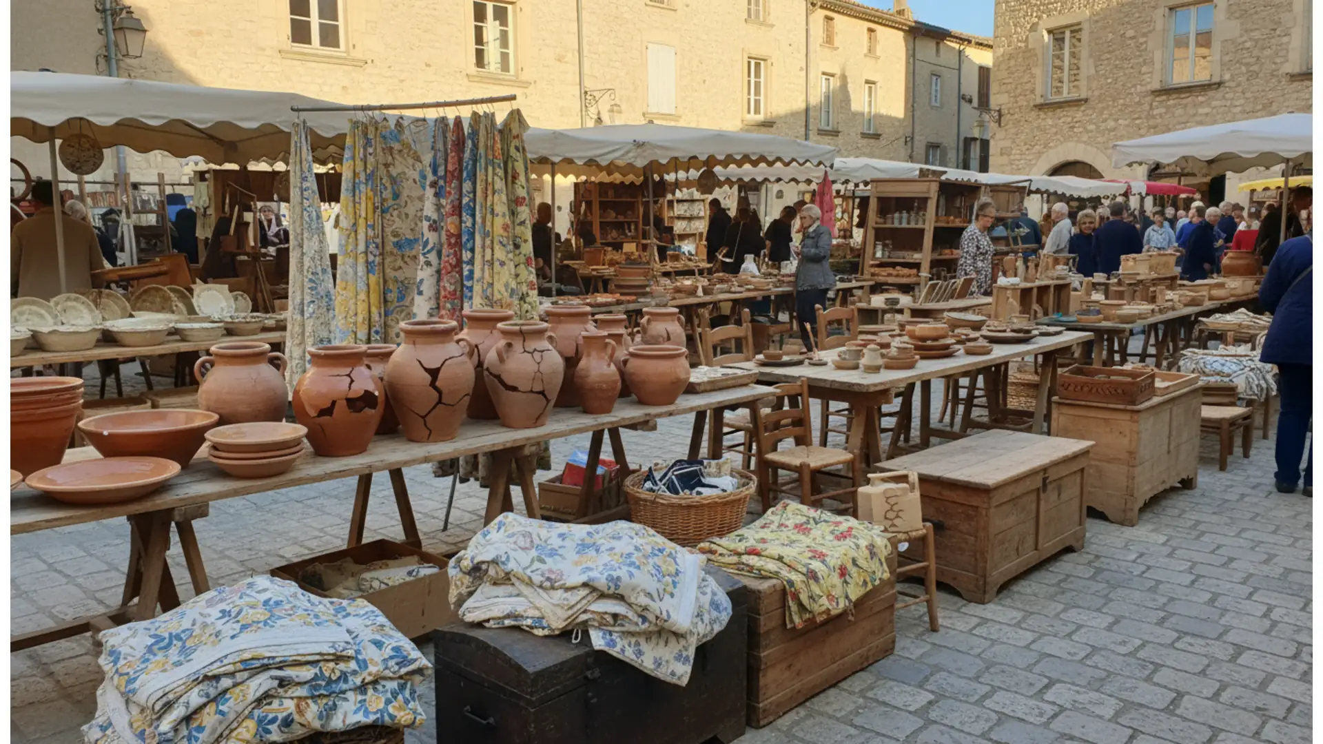 Pentecostés chinear en Occitania: militaria en Tarbes, 200 puestos en Muret, fiesta de la piedra seca