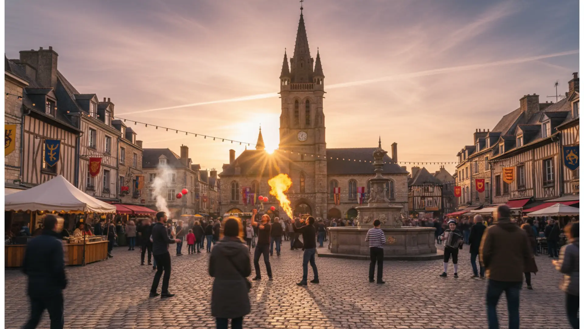 From the Oignies mining site to Amiens' floating gardens: Hauts-de-France over Pentecost