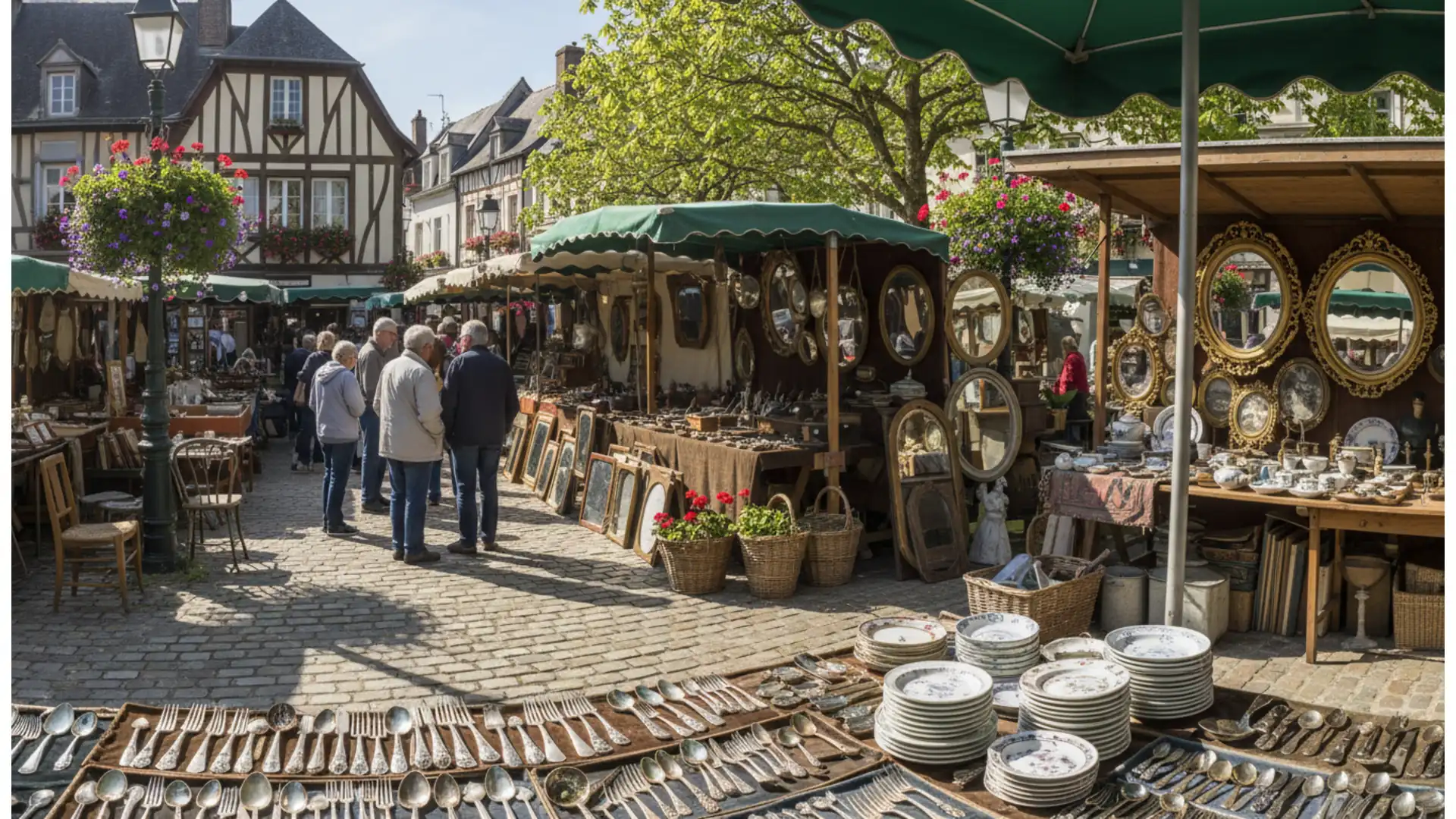 De Saint-Valery-en-Caux al Haras du Chêne: 10 mercadillos normandos para Pentecostés