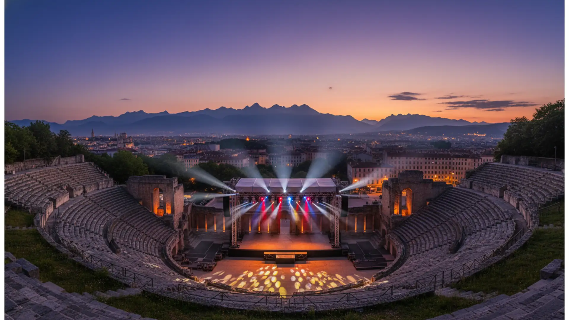 Crussol comes back, Fourvière in full swing: the Auvergne-Rhône-Alpes weekend
