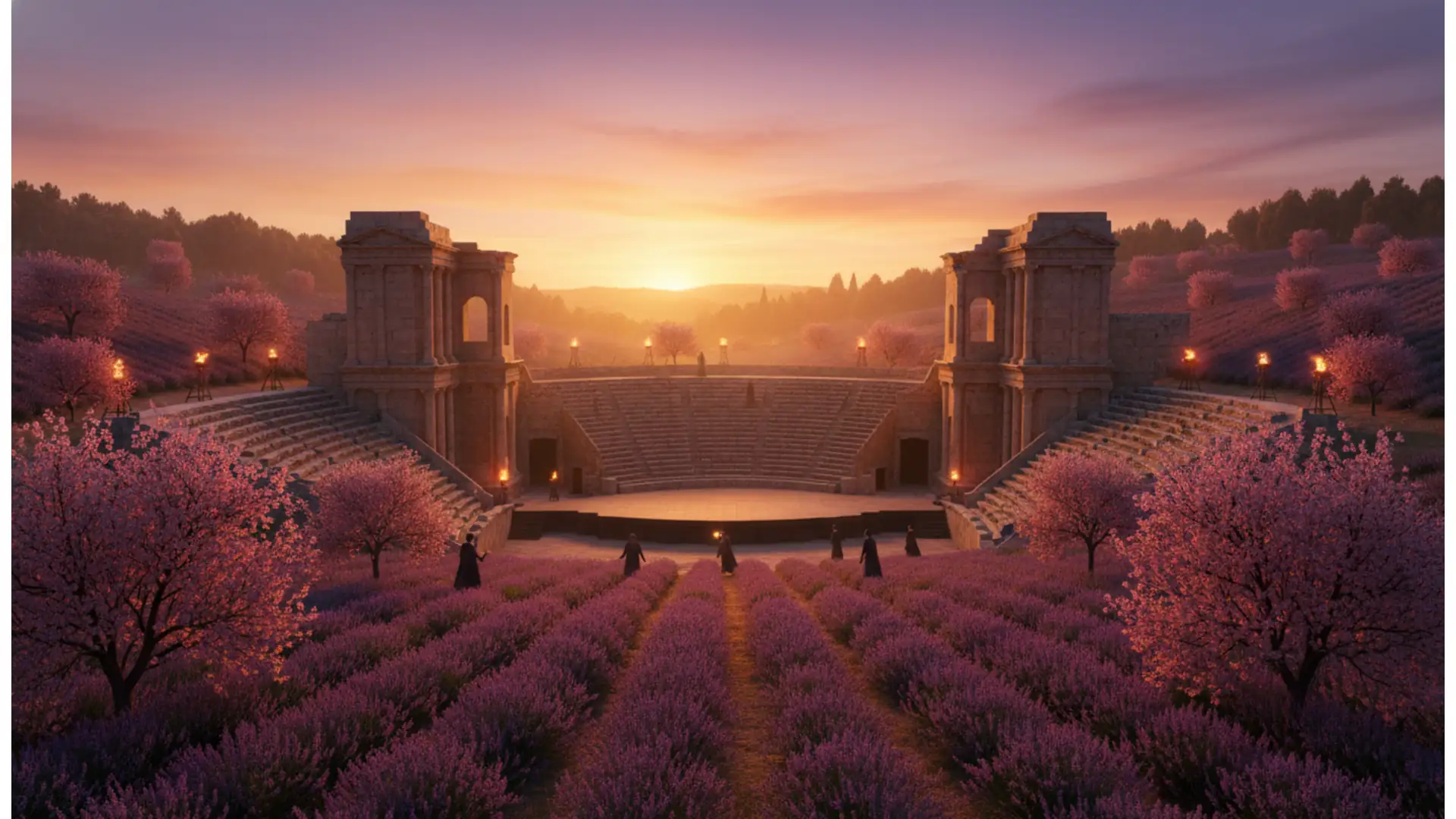 Provence-French Riviera, June 6-7, 2026: opera in Orange, street arts in Gap, cherries in the Luberon