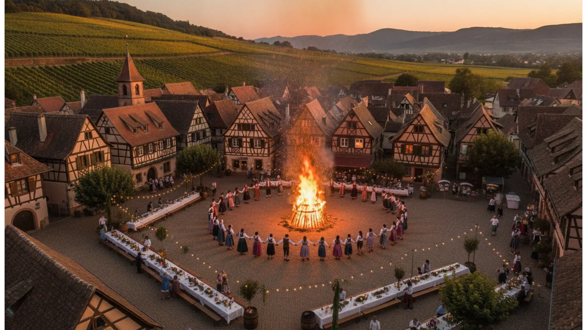 Solsticio en el Gran Este: el jazz de Wolfisheim, las hogueras del Haut-Rhin y el munster de Gérardmer