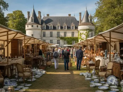 Chiner dans une abbaye de l'an 990 : 12 brocantes en Centre-Val de Loire les 1er-2 août