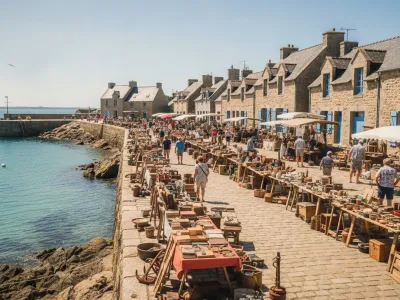 Brocantes et braderies en Bretagne, 1er-2 août 2026 : une braderie où l'on arrive en bateau
