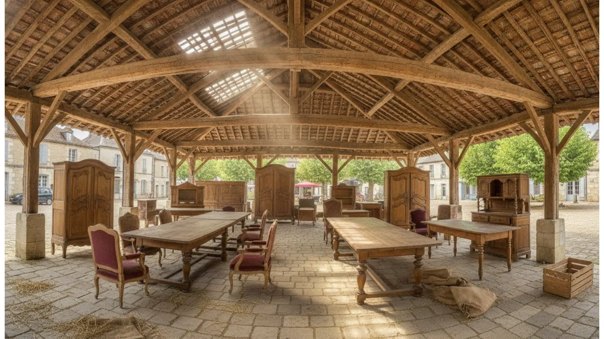Mercadillos y rastros en Centre-Val de Loire, 22-23 agosto 2026: la brocante de las 48h de Grivelles abre dos días en Sancoins