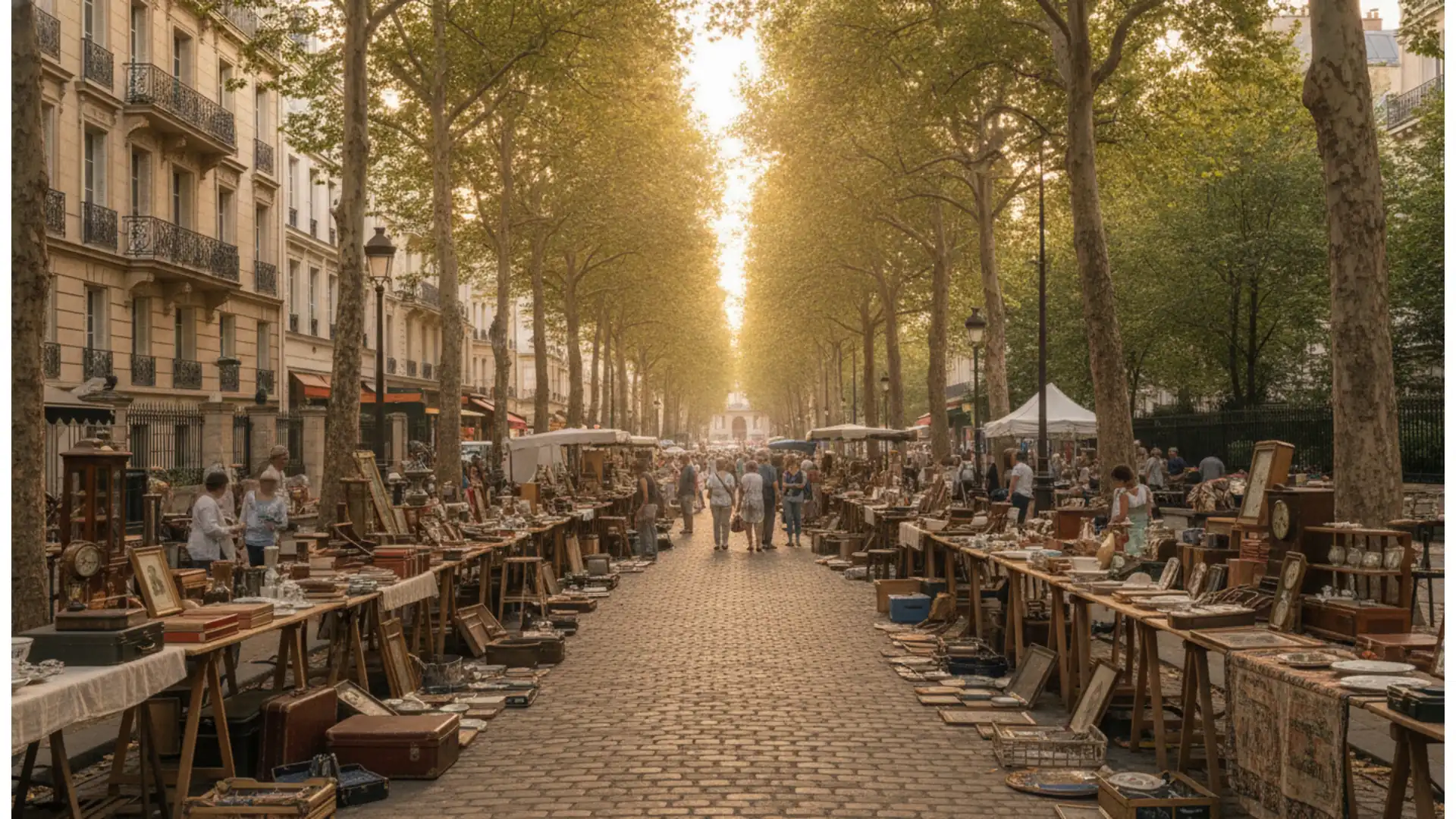 Mercadillos y rastros en París y la Isla de Francia, 22 y 23 de agosto de 2026: 300 puestos en la Porte de Montreuil