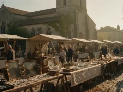 Brocantes et vide-greniers en France les 19 et 20 septembre 2026 : 350 exposants sur quatre hectares au bord du Rhône